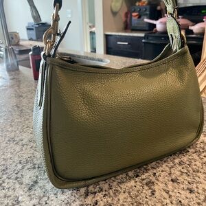 Coach Cary Crossbody in Moss - EUC